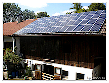 Photovoltaikanlage auf einem Bauernhof in Bairawies – Landkreis Bad Tölz