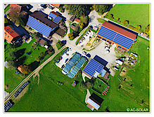 Solaranlage Bauernhof