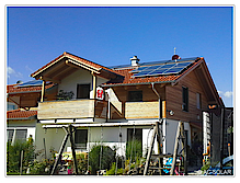 Huglfing Solaranlage Hausdach