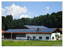 2017 Bauernhaus Solaranlage