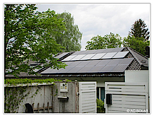 Einfamilienhaus Photovoltaik