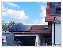 Photovoltaikanlage - Garagendach und Haus