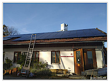 2023 Solaranlage Hausdach - Montage