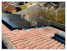 Solaranlage Hausdach