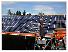 Gutshof in Bayern Photovoltaik (Teil 3) Zimmerermeister