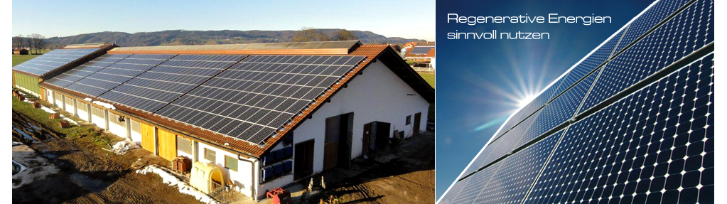 Bauernhof Solaranlage Photovoltaik